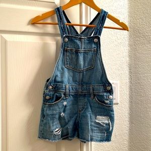 Girls short overalls